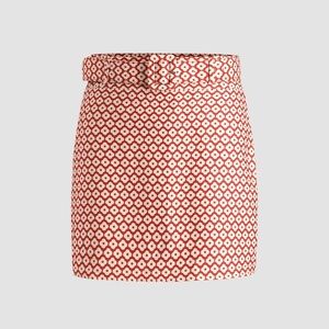 CIDER ditsy mini skirt